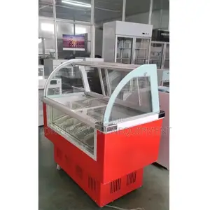 Commercial Ice Cream Machine Display Freezer