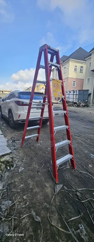 Fiberglass Double Sided Ladder