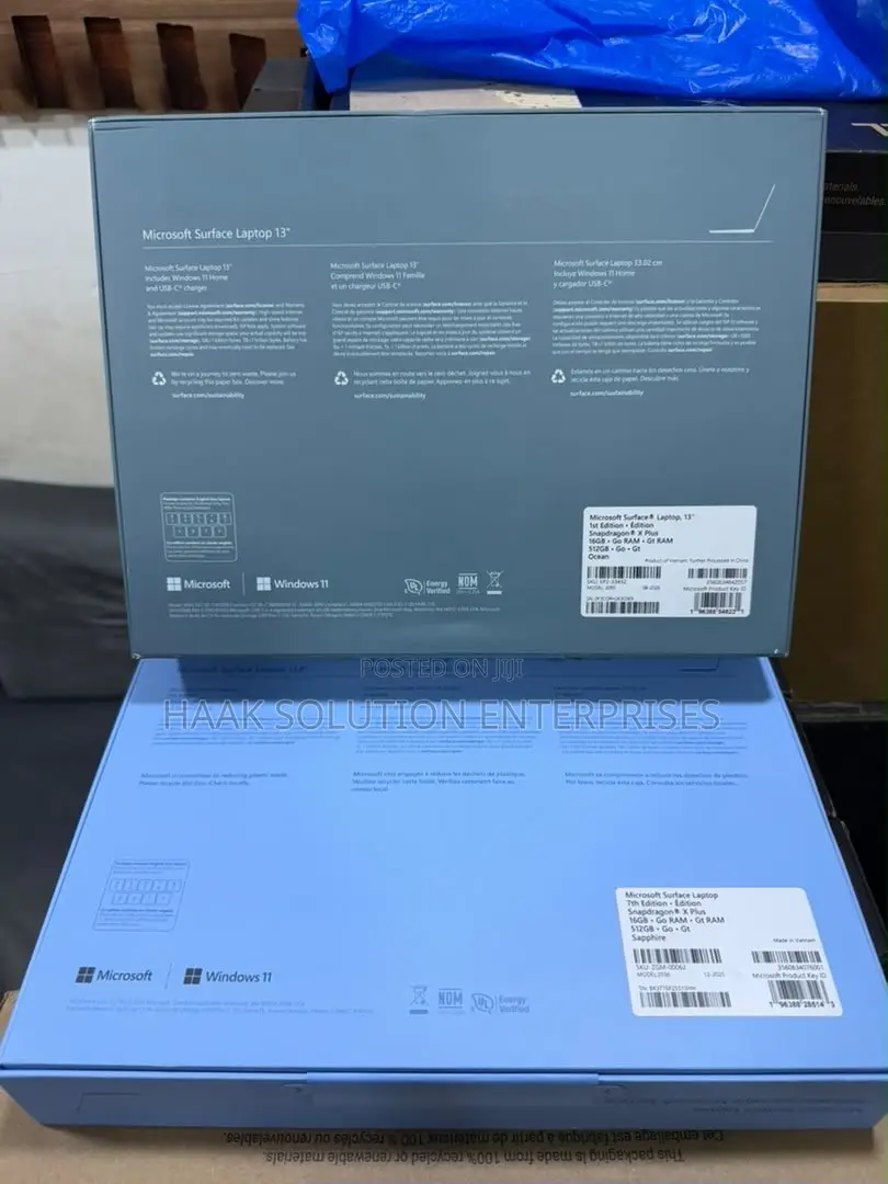New Microsoft Surface Laptop 7 16GB Qualcomm Snapdragon X Plus 512GB