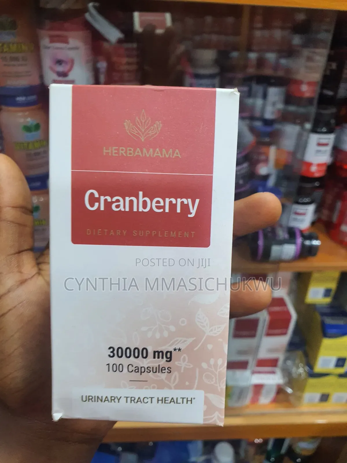 Herbamama Cranberry Dietary Supplement