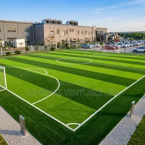 Fifa Standard Football Pitch Field Playground Doublecolor Carpet Grass