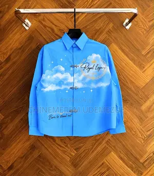 Men’s Royal Legacy Graphic Button Down Shirt