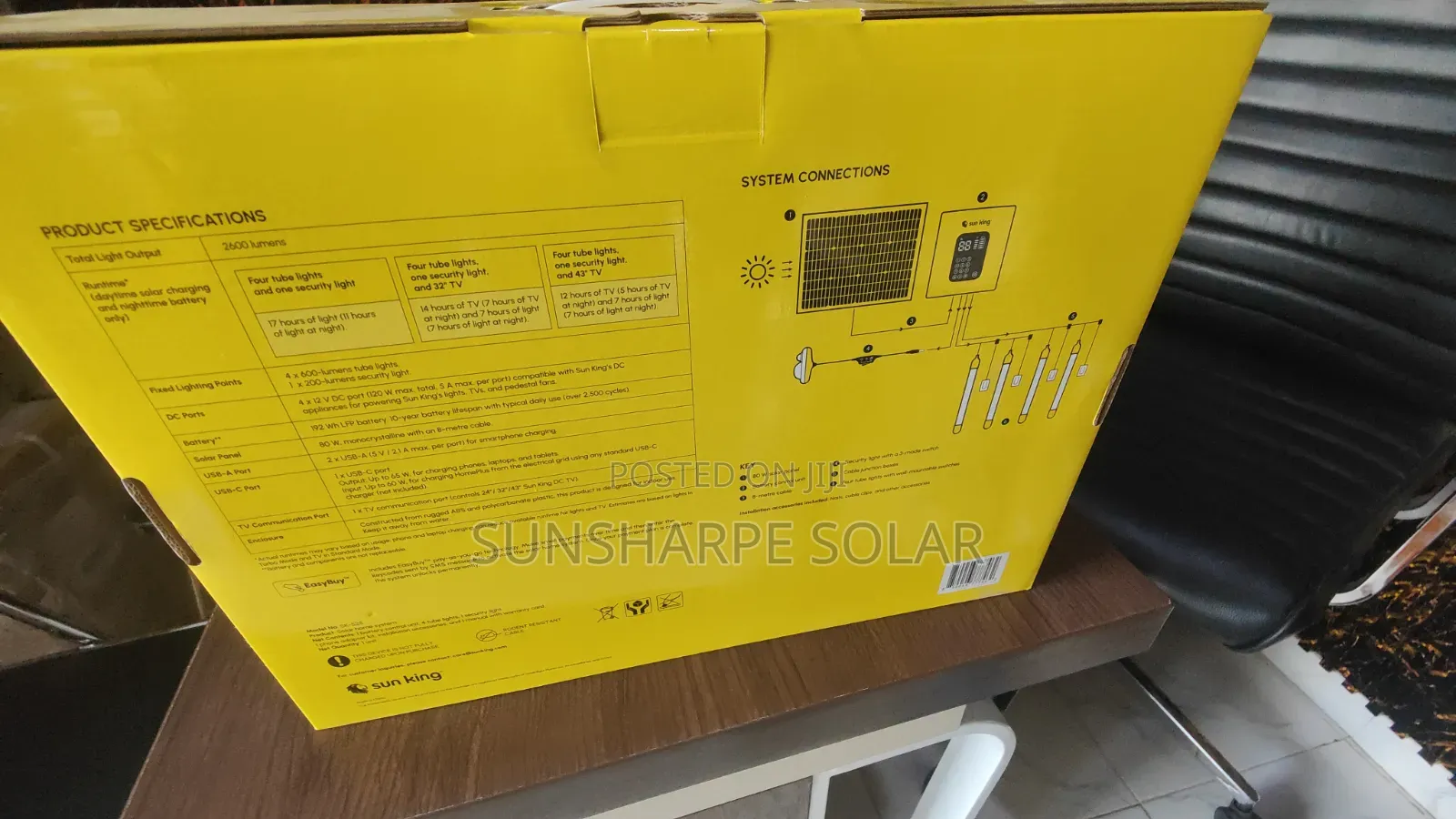 Homepus Max Sun King