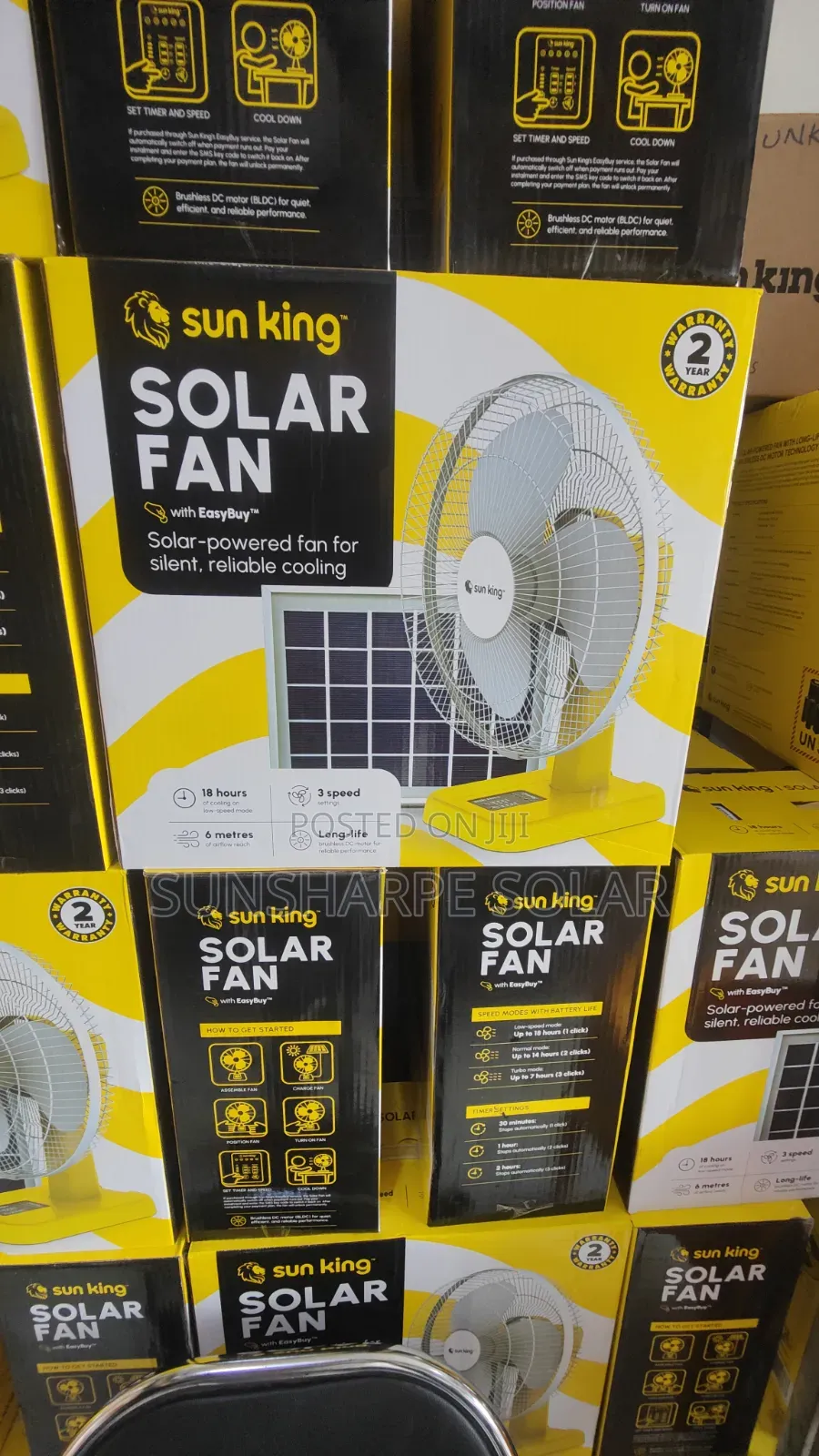 Table Fan Sun King