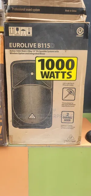 EuroliveB115D 1000watts PA System