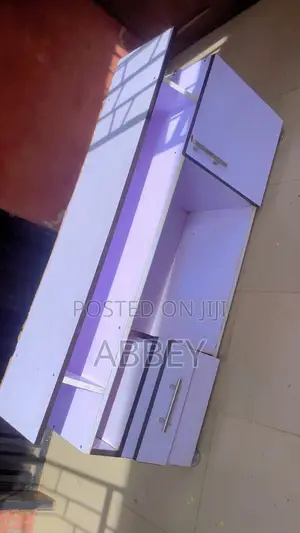 Neat White TV Stand