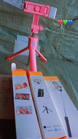 Selfie Stick Tripod + Fill Light + Shutter Remote Key Features