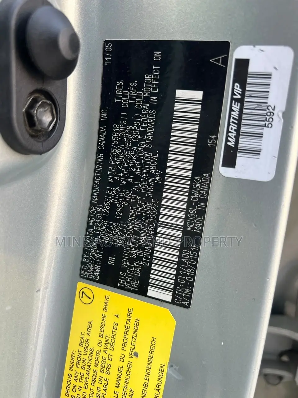 Lexus RX 330 2006 Green