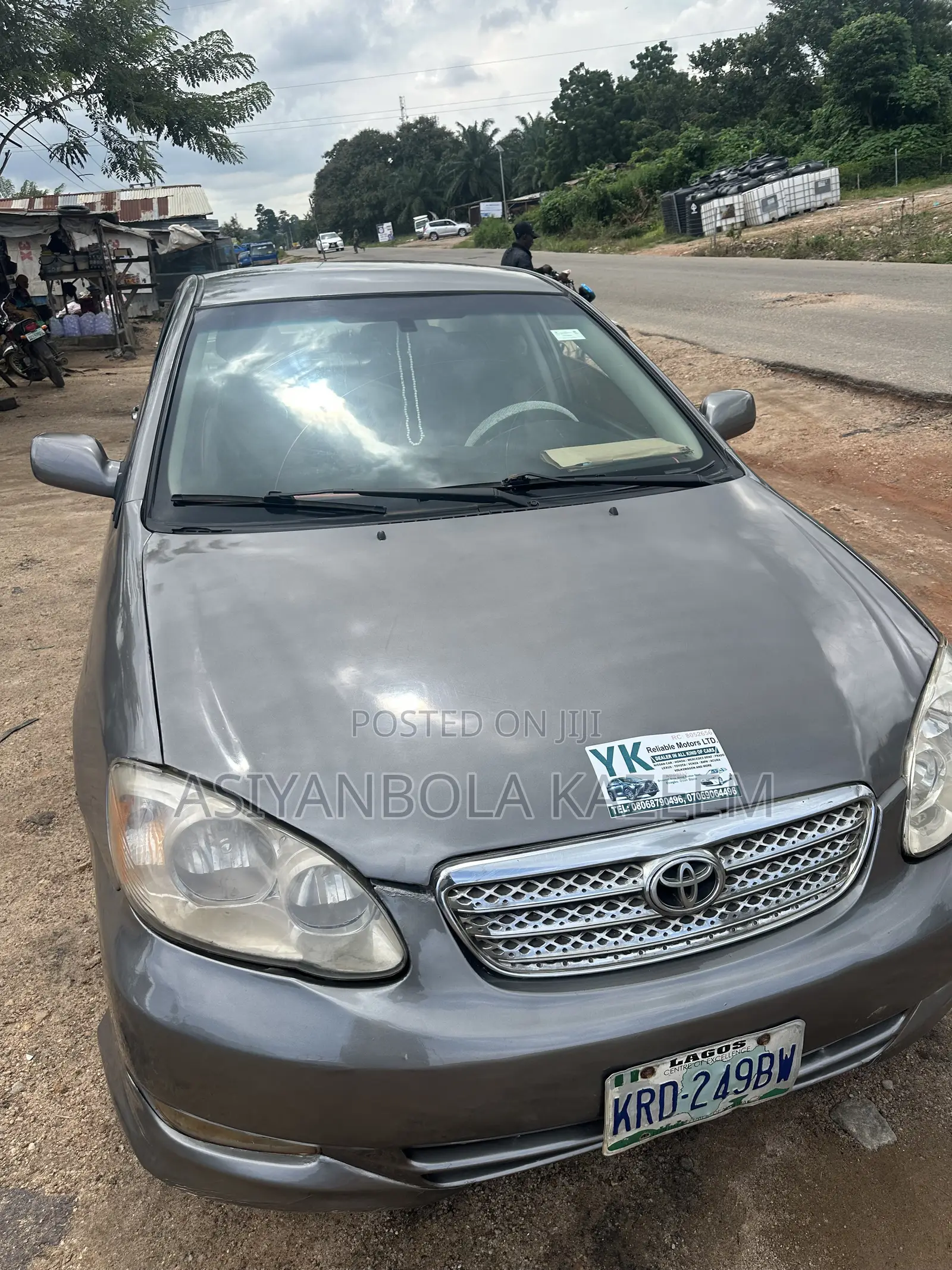 Toyota Corolla Sedan 2003 Silver