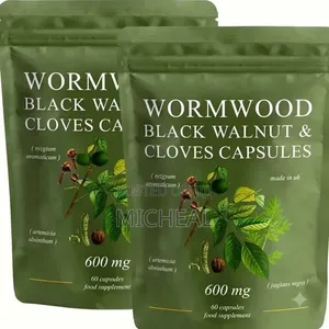 Parasite Cleanse High Strength Wormwood Black Walnut Clove Capsules