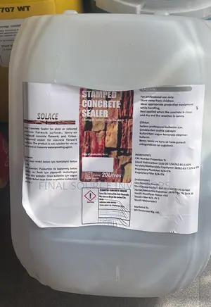 Stamped Concrete Sealer Polish
