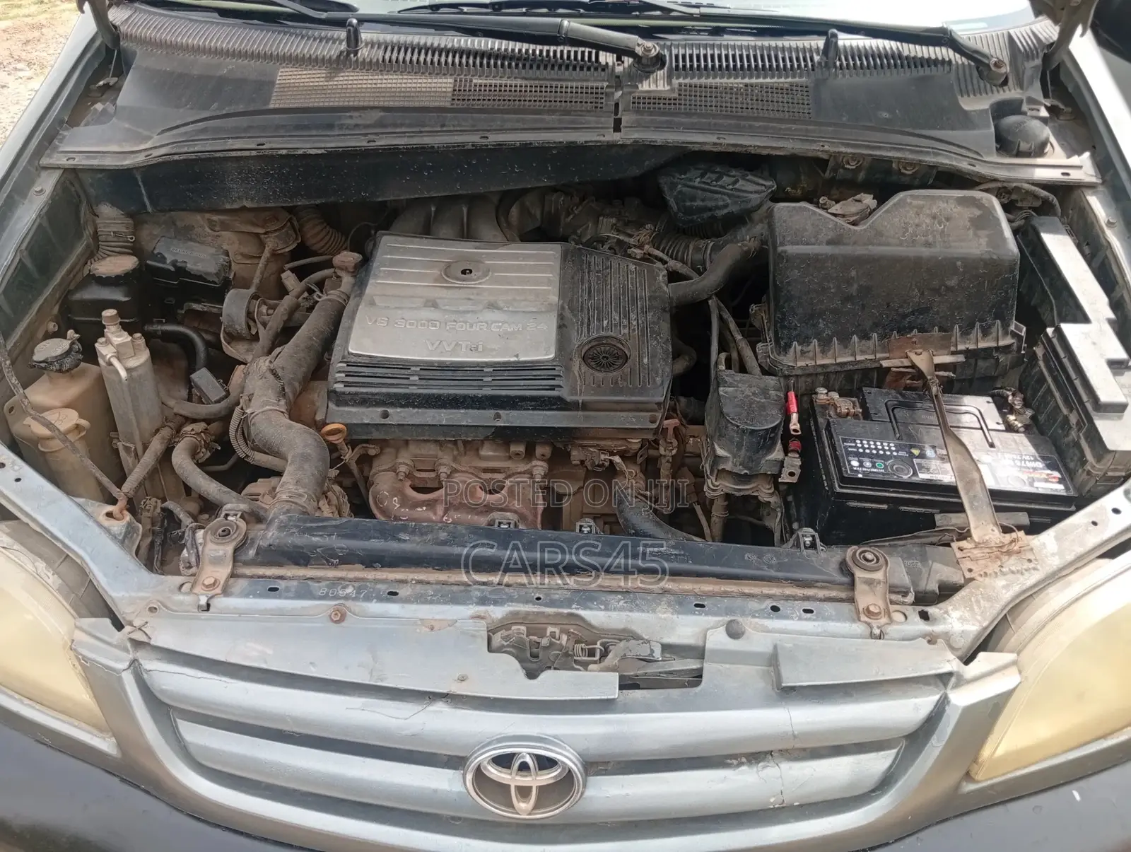 Toyota Sienna 2002 Gray