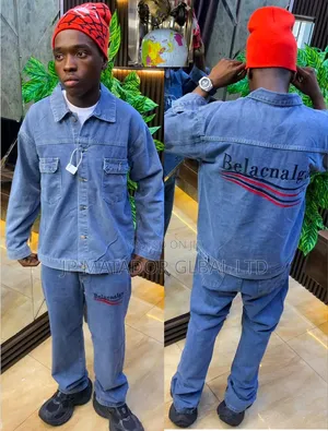 Men Quality Up and Down Jeans