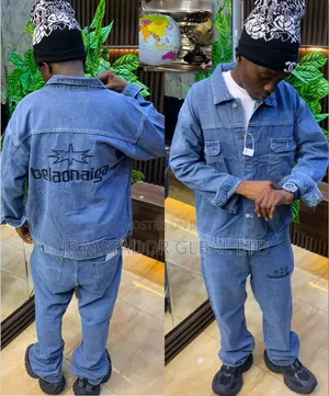 Men Quality Up and Down Jeans