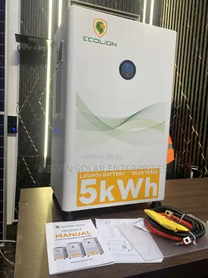 5kwh 25.6v Eco Lion Solar Lithium Ion Phosphate Batteries Available