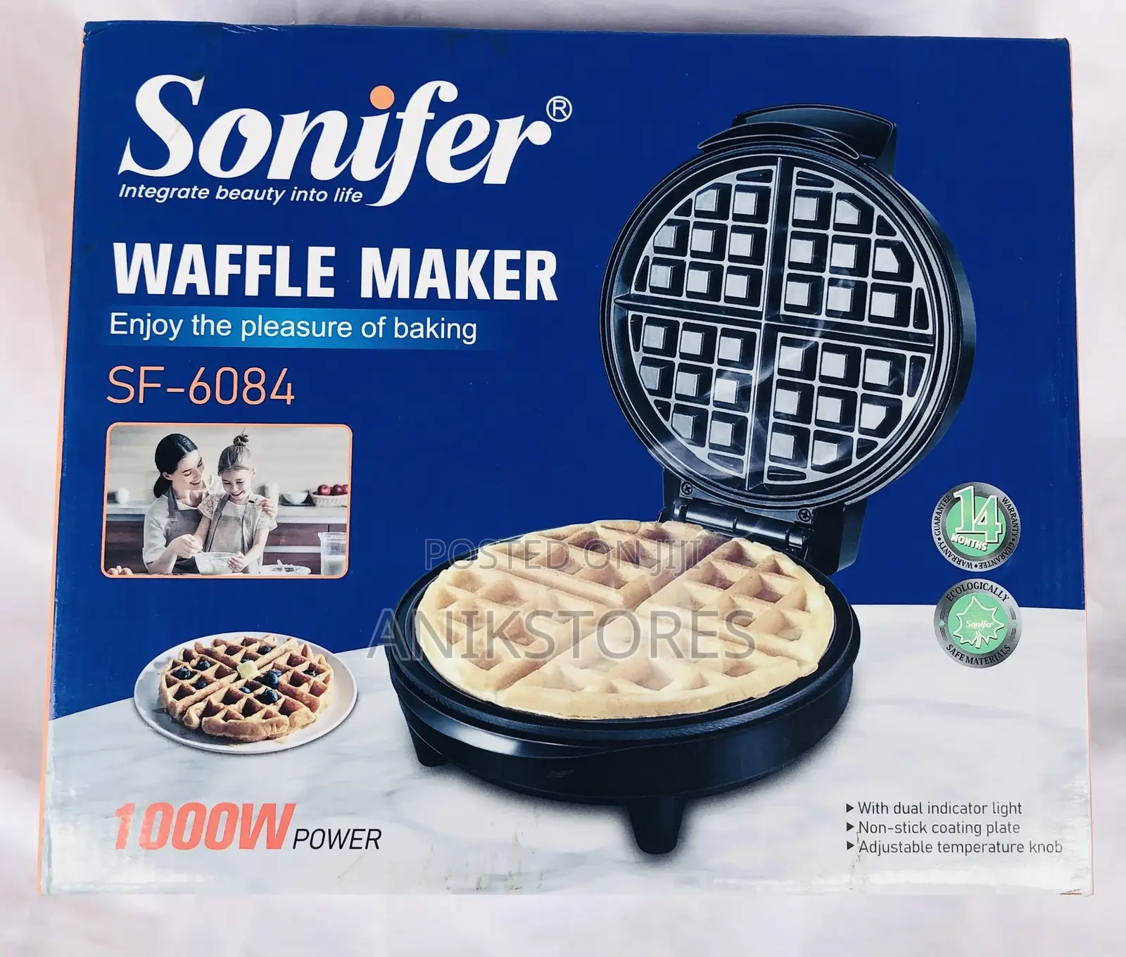 Sonifer Waffle Maker (SF-6084)