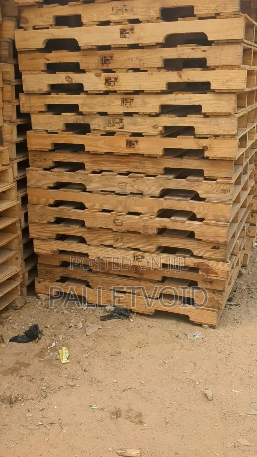 Wooden Pallet for Export, Warehousing Pallet Bed