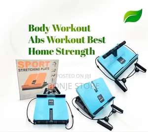 Calf Stretcher Board With Resistance Band Adjustable Incline Board