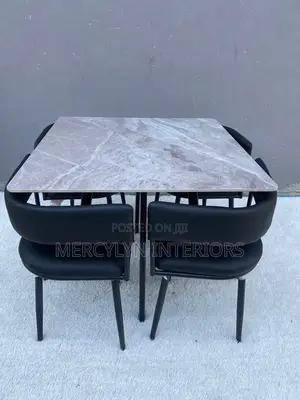 4 Seater Marble Dining Set