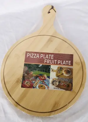Round Pizza Plate B/S
