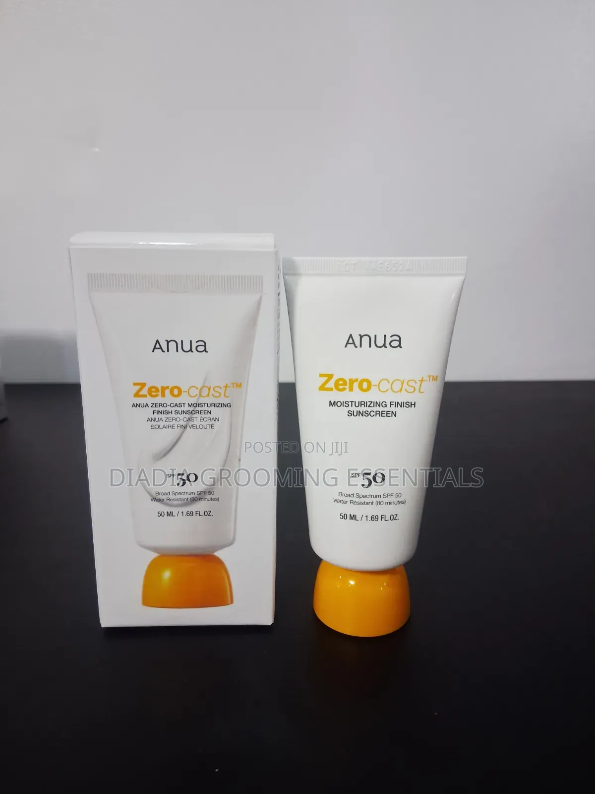 Anua Zero-Cast Moisturizing Finish Sunscree