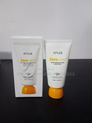 Anua Zero-Cast Moisturizing Finish Sunscree