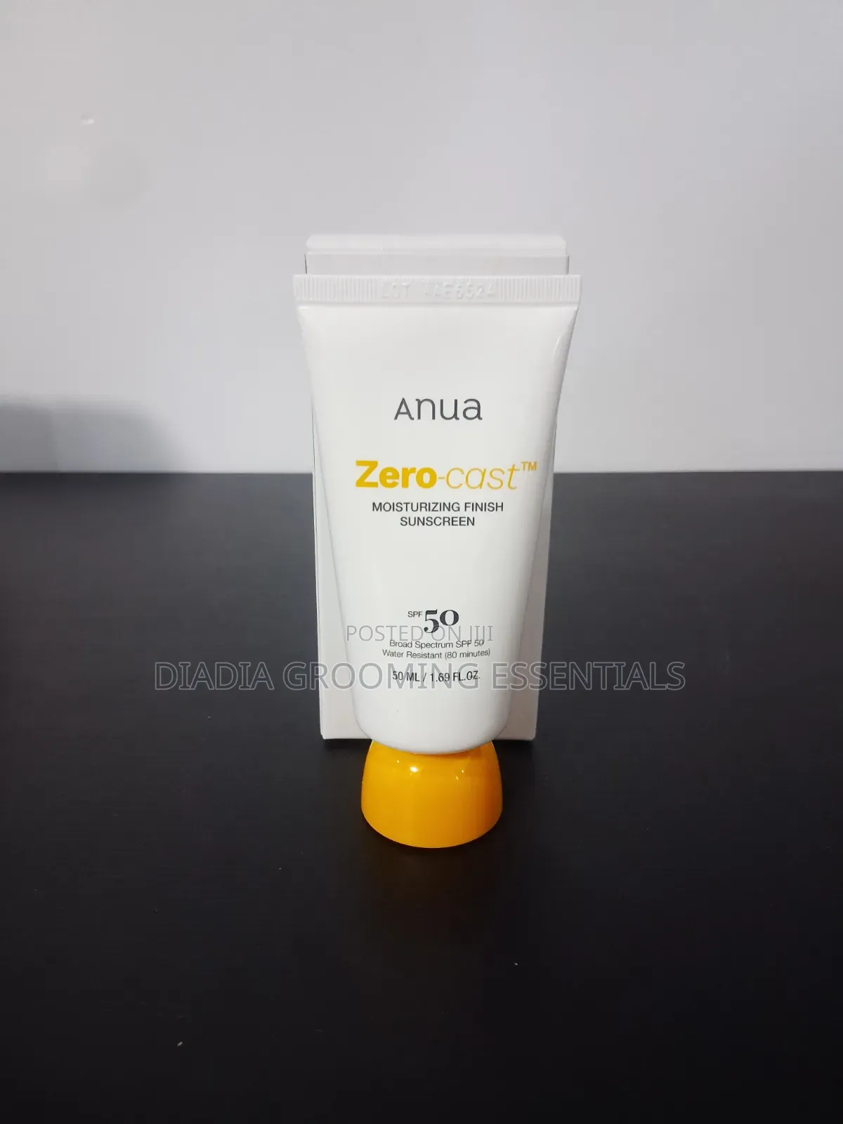 Anua Zero-Cast Moisturizing Finish Sunscree