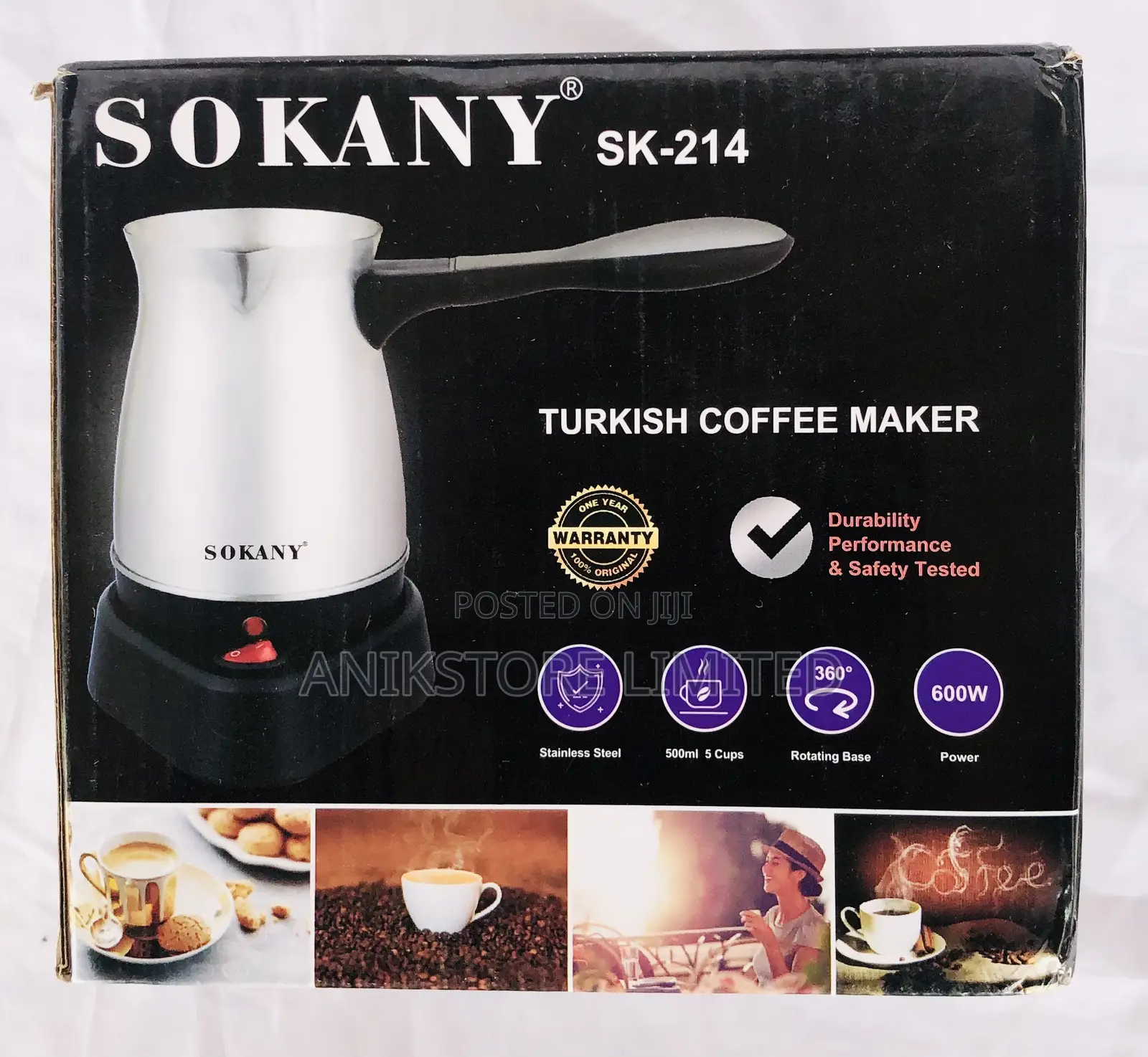 Sokany Turkish Coffee Maker (SK-214)