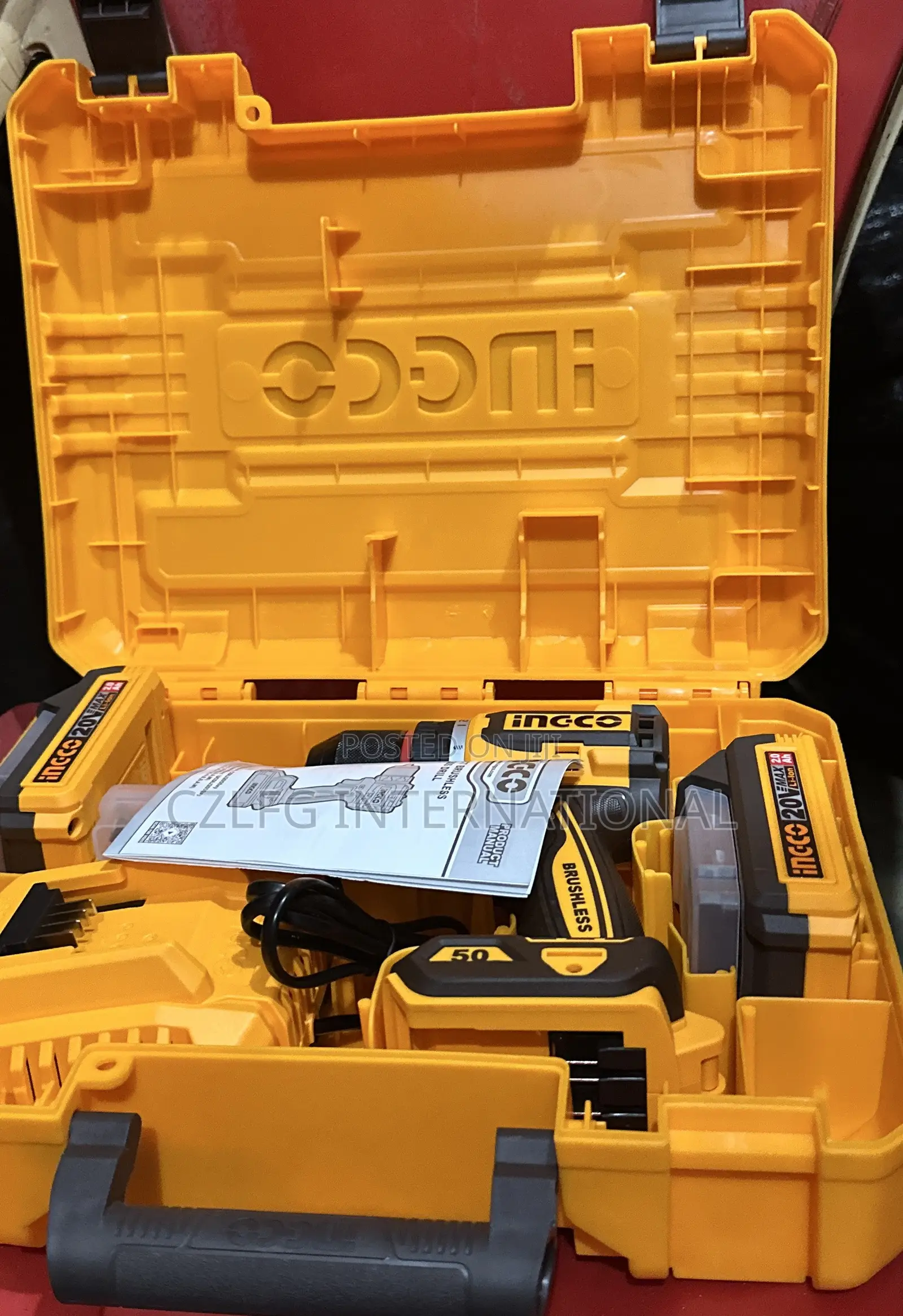 20v Cordless Brushless Drill