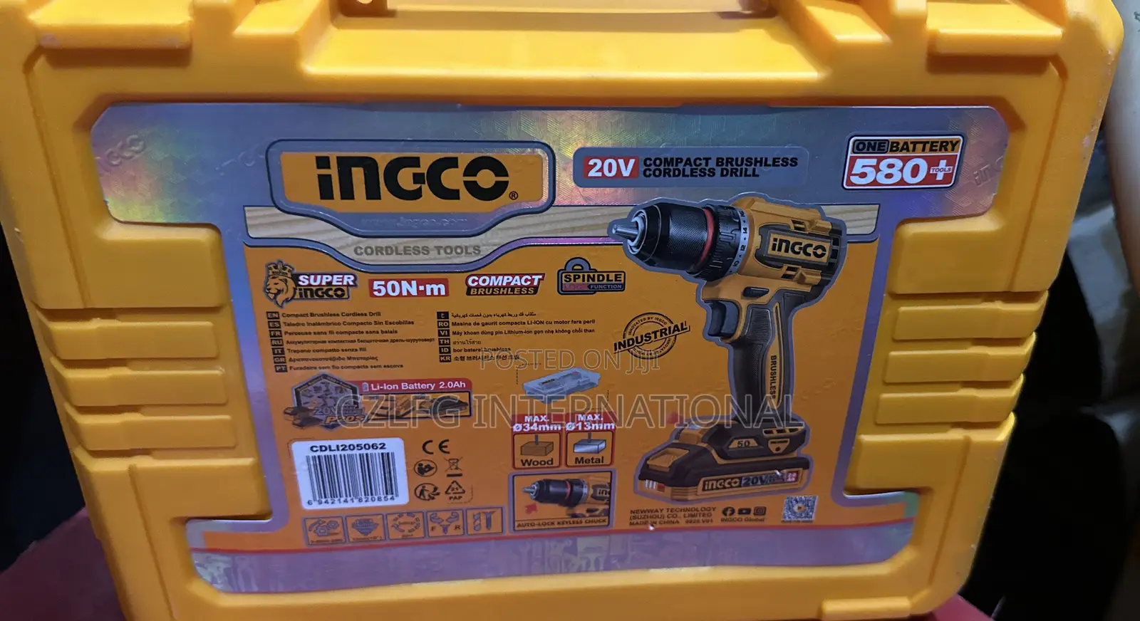 20v Cordless Brushless Drill