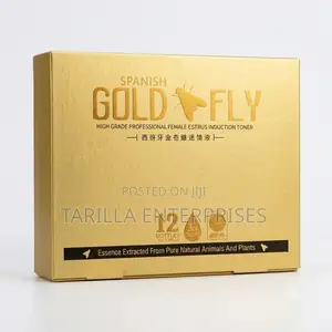 Spanish Gold Fly – Female Arousal Libido Drops