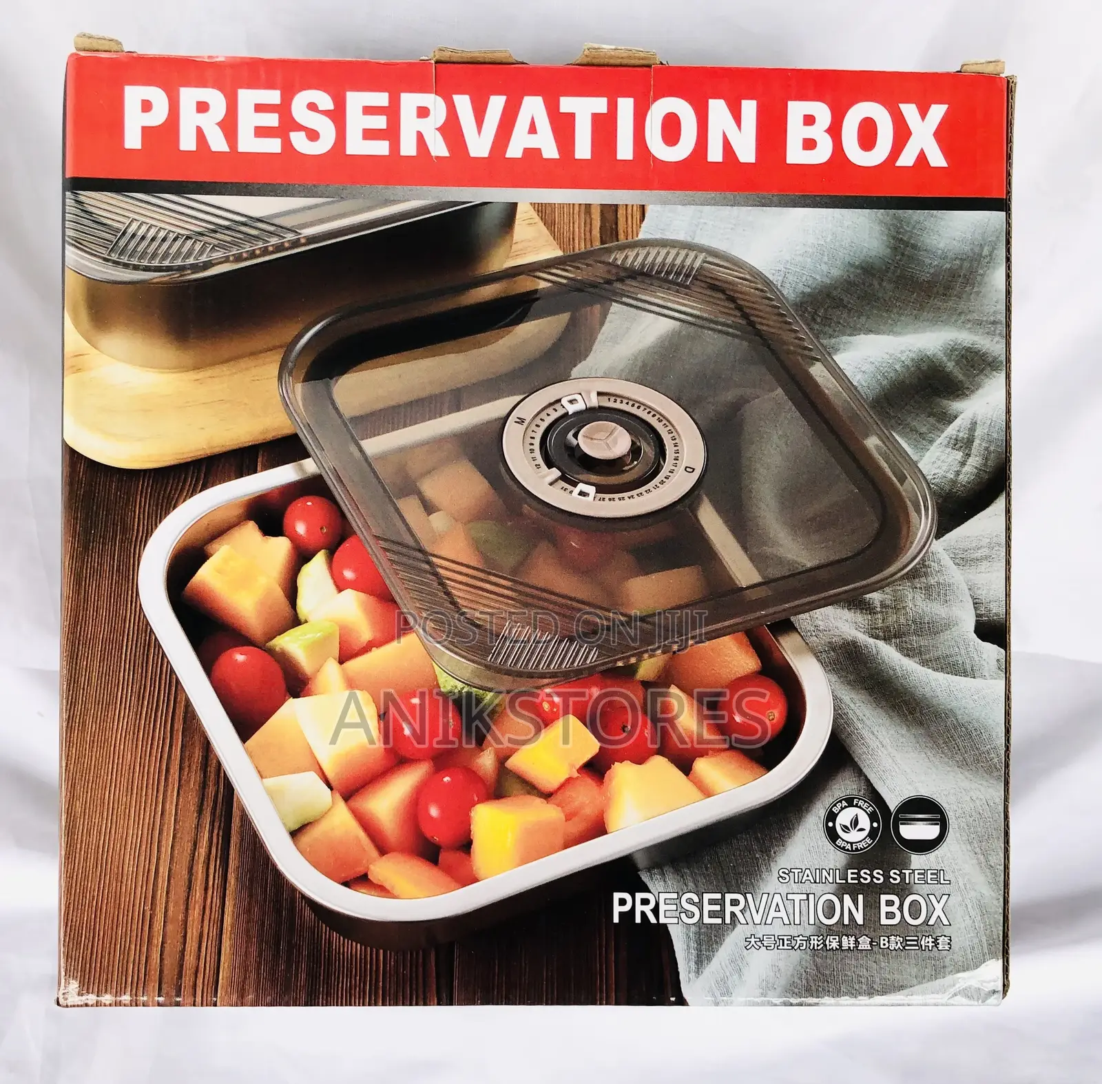 Preservation Box (Square)(1800, 3000, 3000ml)