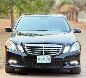 Mercedes-Benz E350 2010 Black
