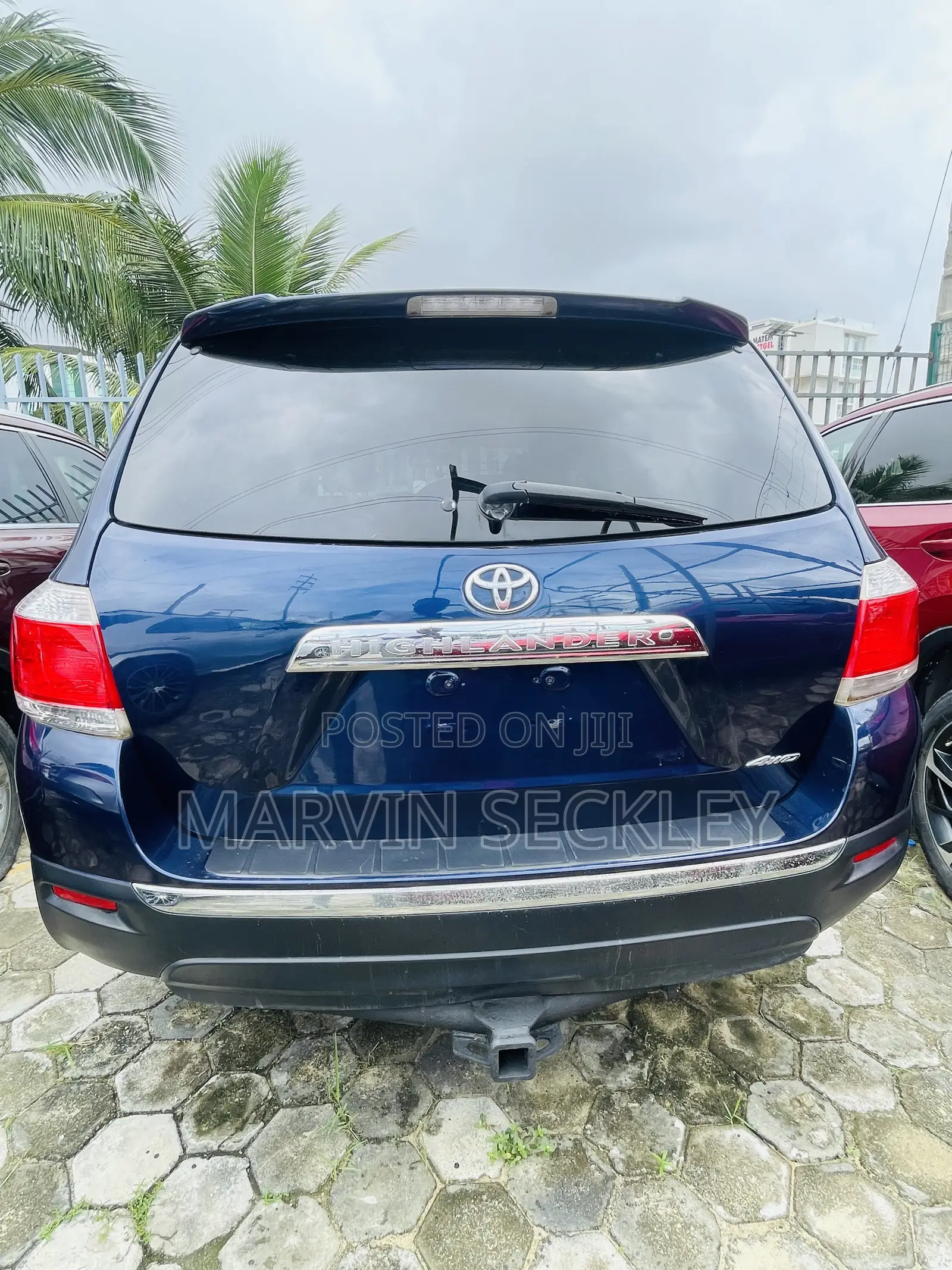 Toyota Highlander 2012 Blue