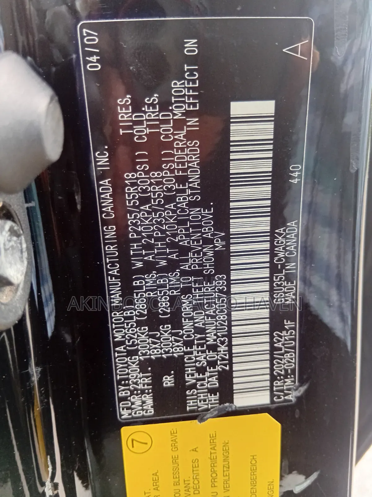 Lexus RX 2009 Black