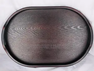 Red Copper Oval Tray (A1816) (49x34cm)