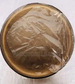 Brown Round Wooden Tray