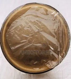 Brown Round Wooden Tray