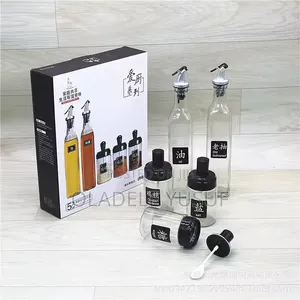 5 in 1 Oil Bottle Set