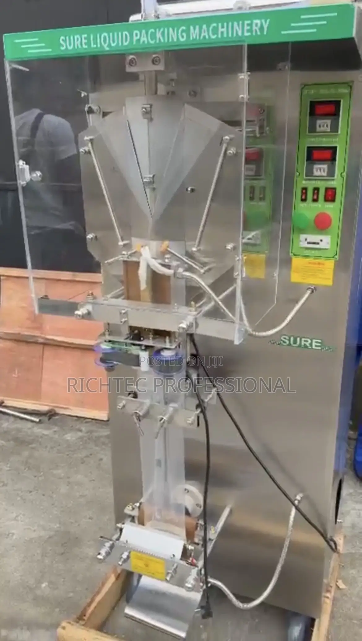 Automatic Liquid Packaging Machine - SURE AS1000 Liquid Filling Sealer