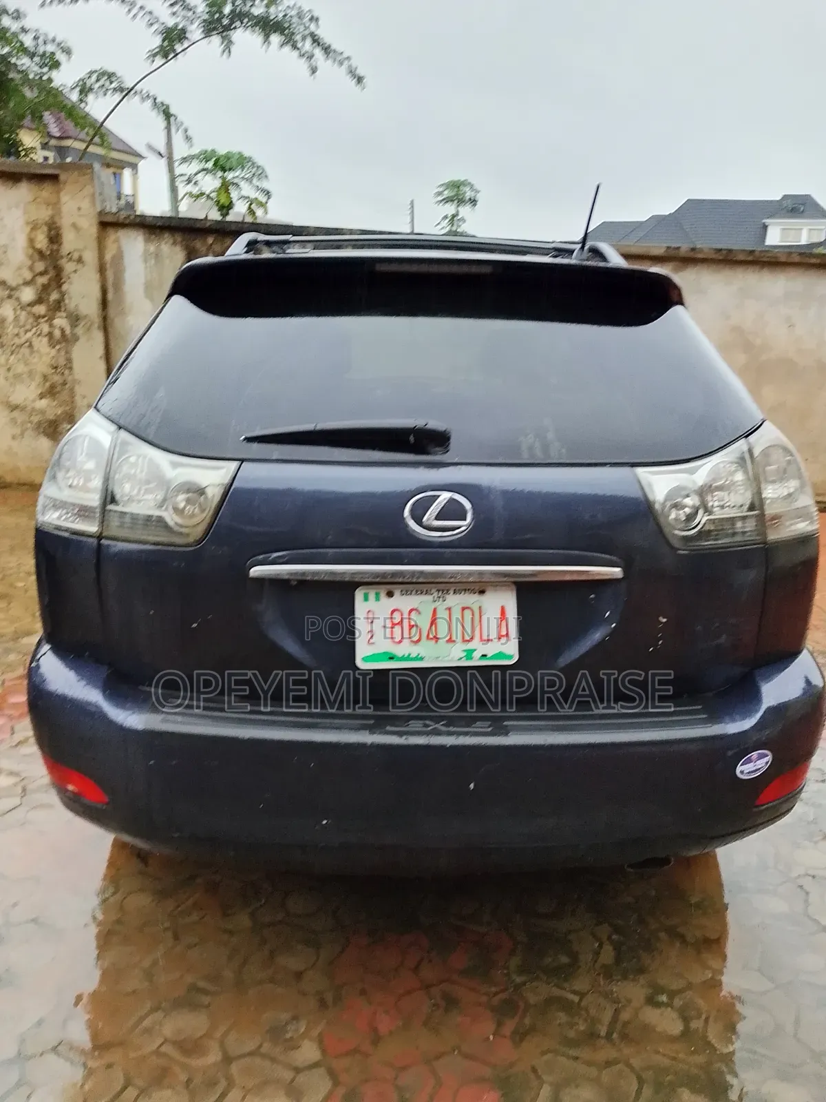 Lexus RX 350 4x4 2007 Blue