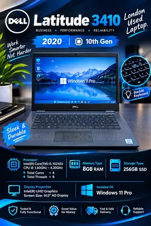 Laptop Dell Latitude 3410 8GB Intel Core i5 SSD 256GB