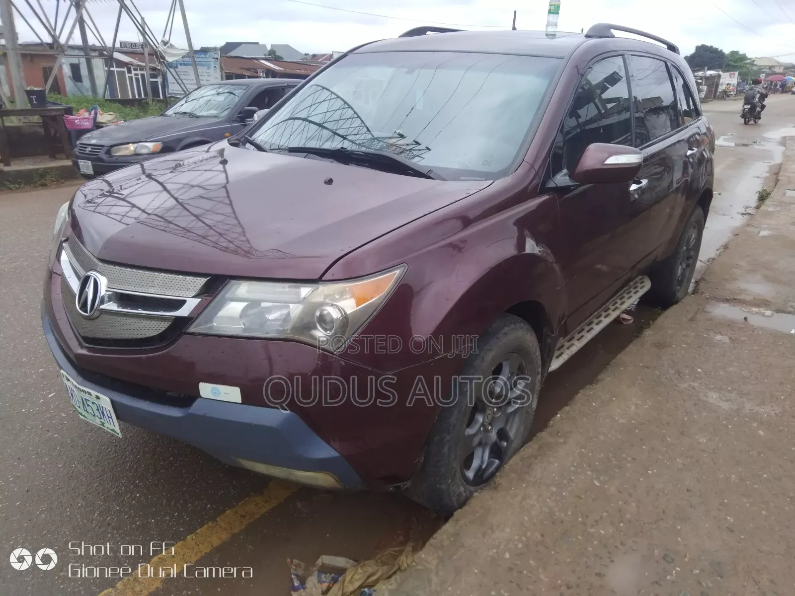 Acura MDX 2007 Red