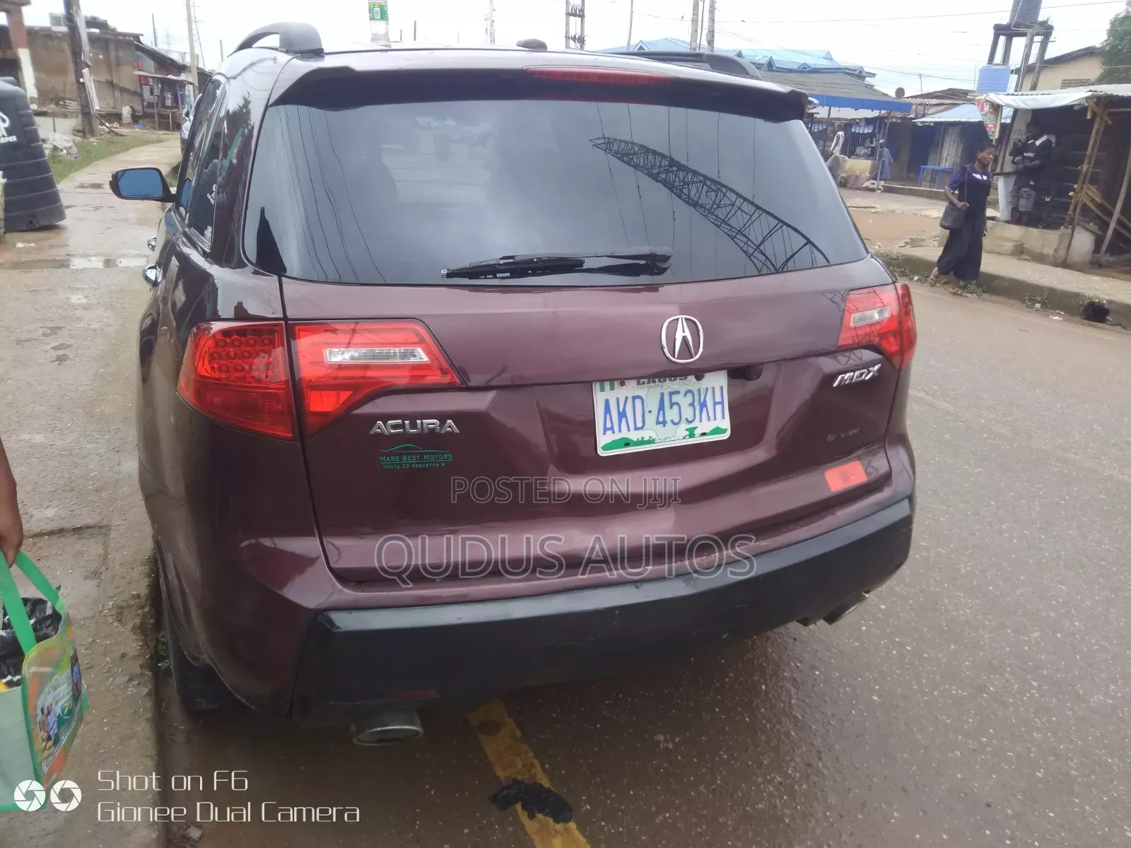 Acura MDX 2007 Red