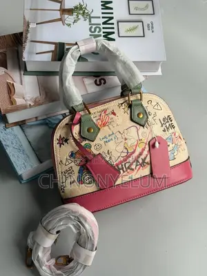 Stylish Graffiti Print Ladies Handbag.