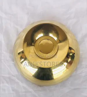 Hexagonal Golden Bowl 18cm