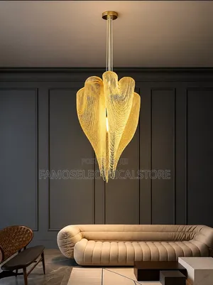 Luxury Gold Artistic Pendant Light