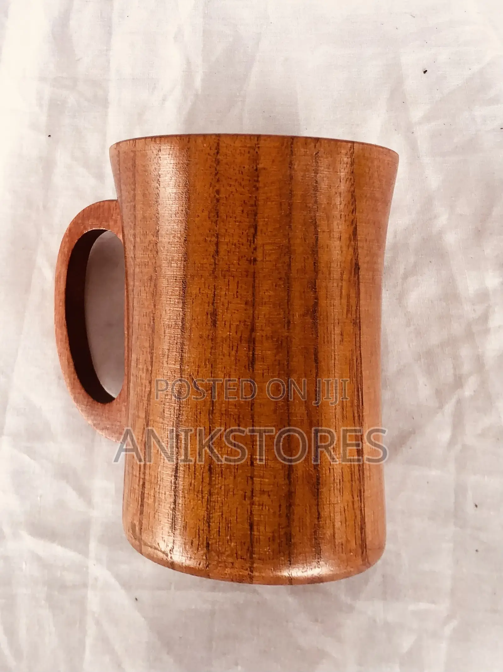 Wooden Cup With Handle