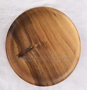 Acasia Wooden Plate 24cm