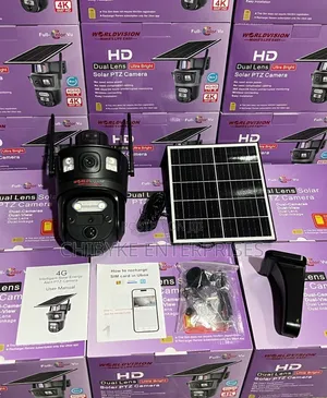 Ubox 4G Ultra Bright HD Solar PTZ Camera With Auto Tracking, Ubox